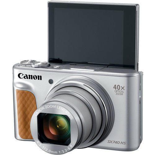 Canon PowerShot SX740 HS Digital Camera - Silver